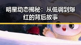 明星动态揭秘:从低调到爆红的背后故事